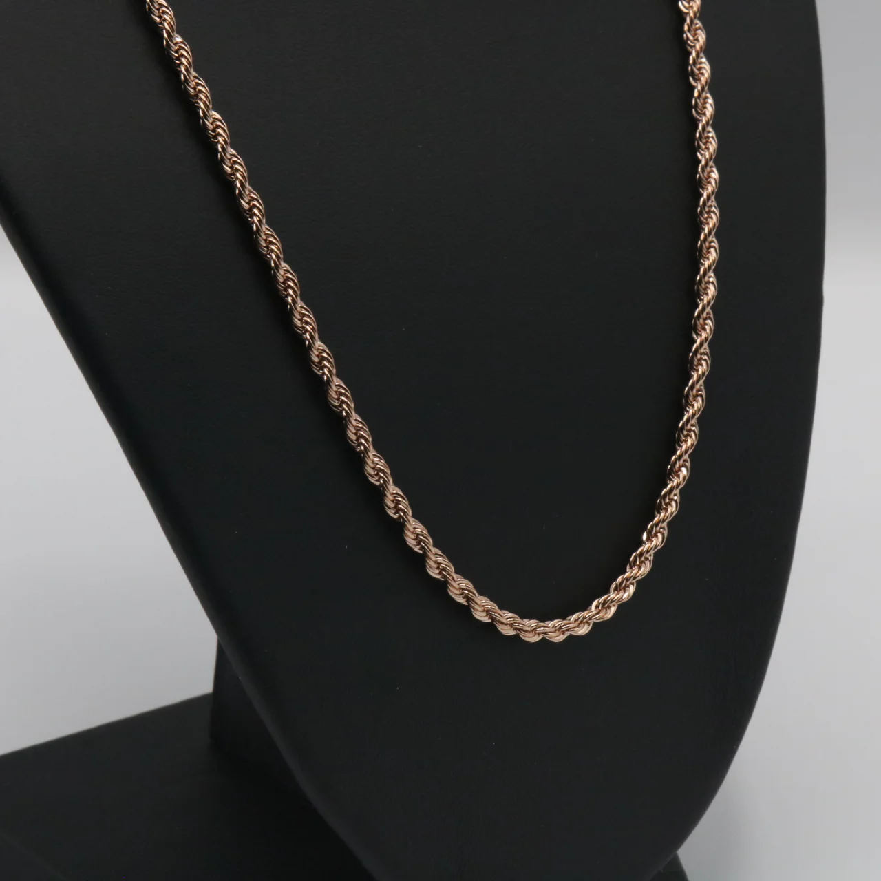 3mm Rope Chain - Rose Gold - Image 3